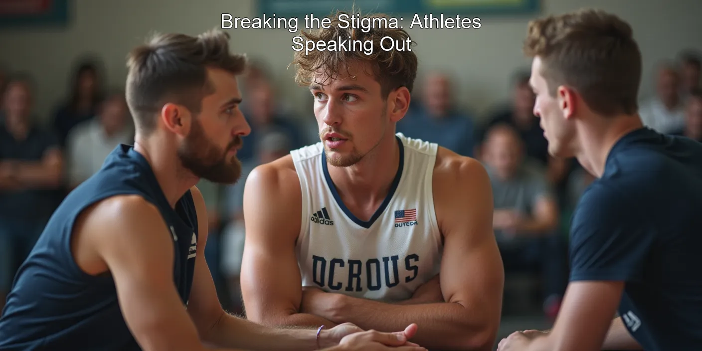 Breaking the Stigma: Athletes Speaking Out