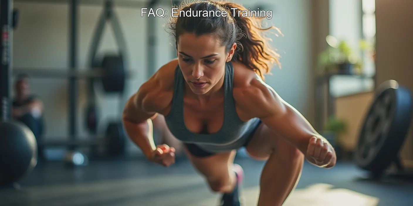 FAQ: Endurance Training