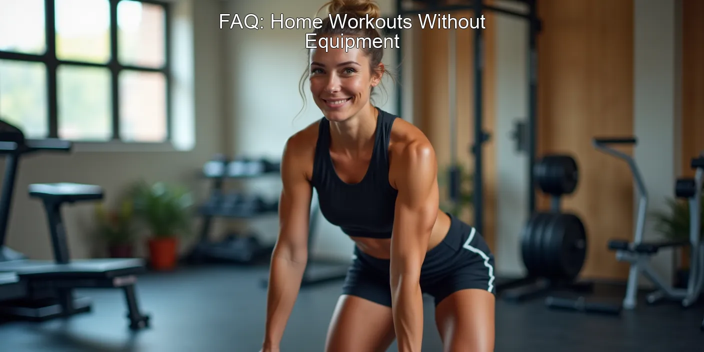 FAQ: Home Workouts Without Equipment