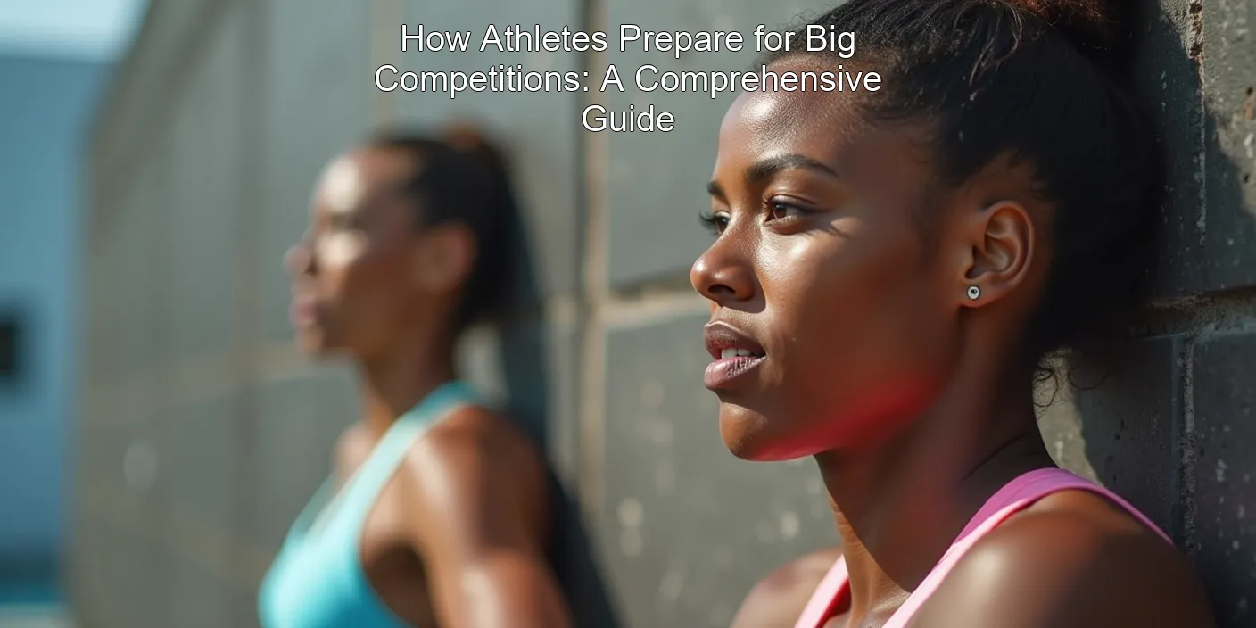 How Athletes Prepare for Big Competitions: A Comprehensive Guide