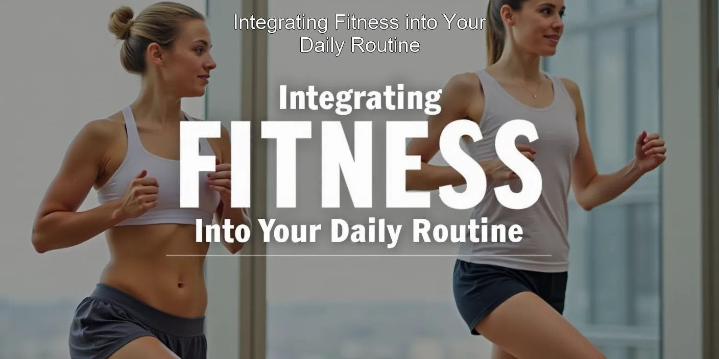 Integrating Fitness into Your Daily Routine