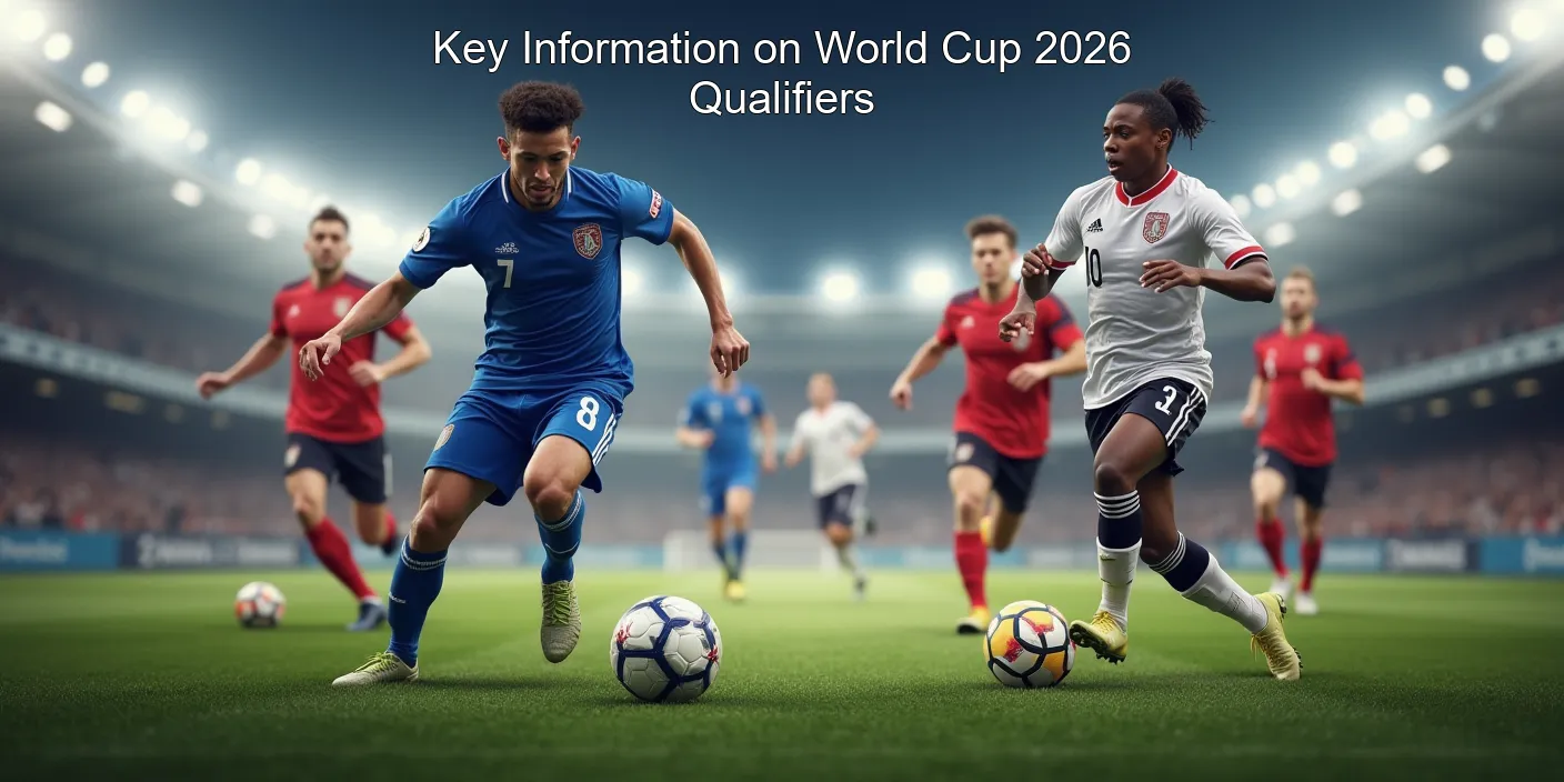 Key Information on World Cup 2026 Qualifiers